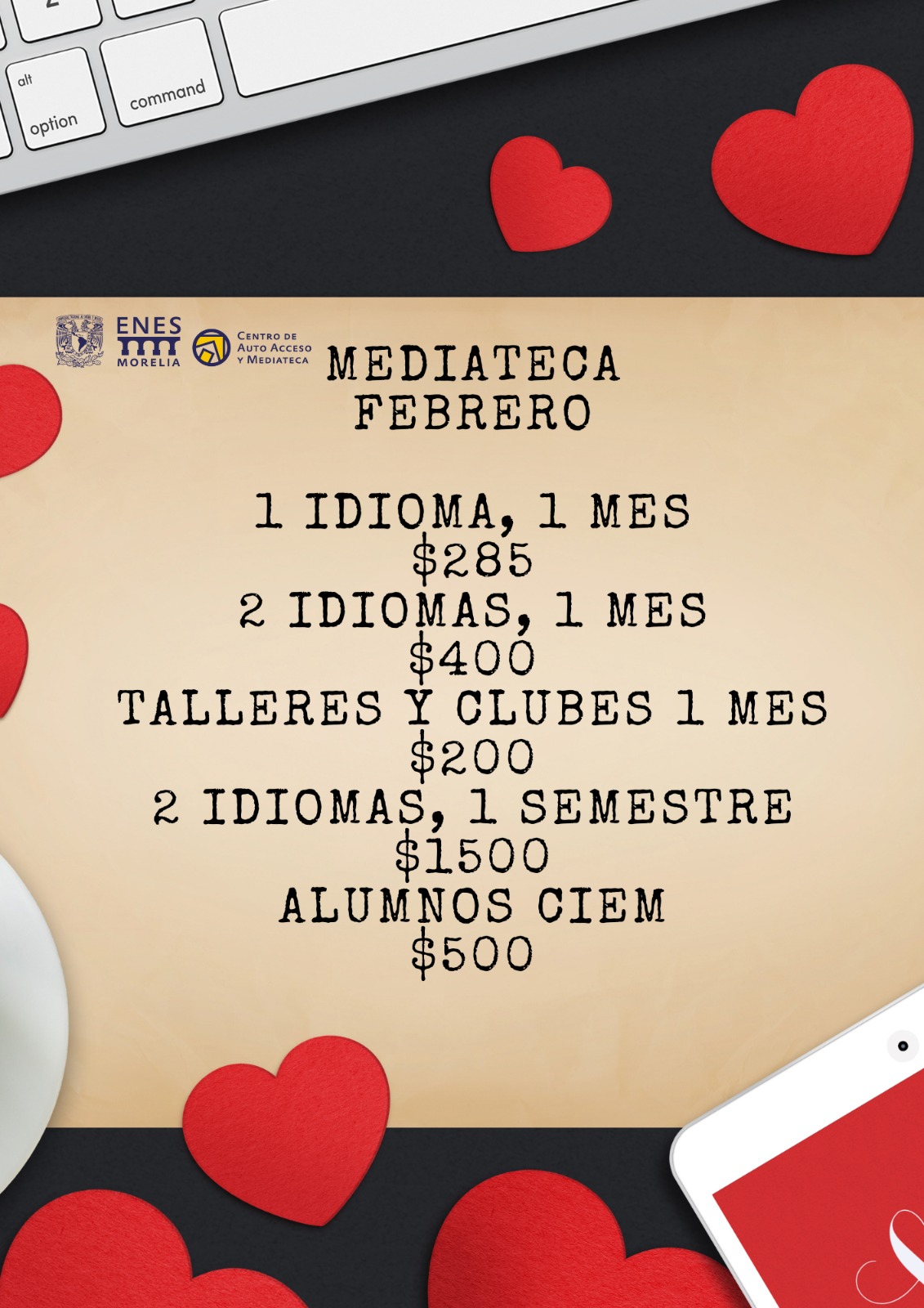 1 TRIMESTRE, ALUMNOS CIEM ÚNICAMENTE