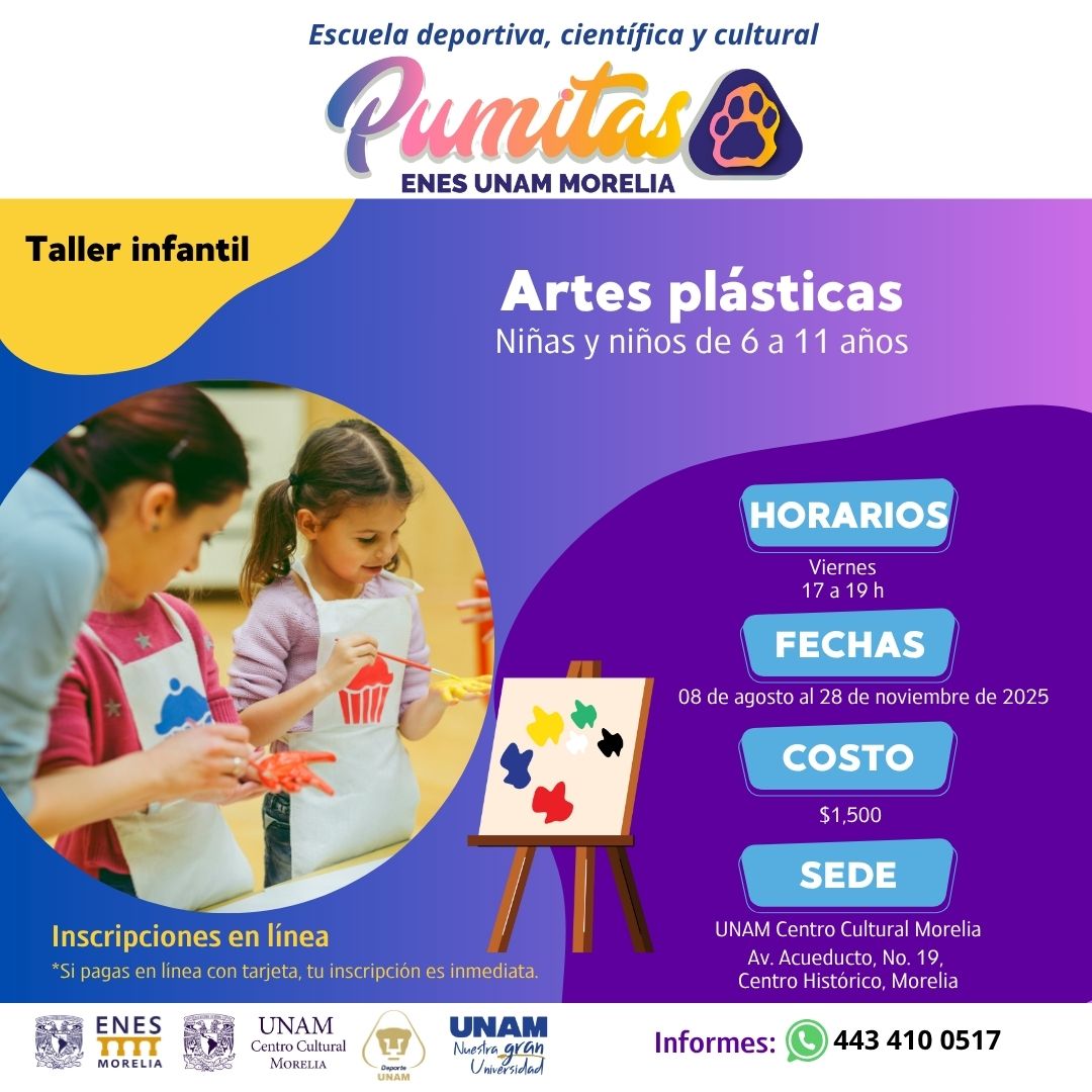 ARTES PLÁSTICAS (INFANTIL)