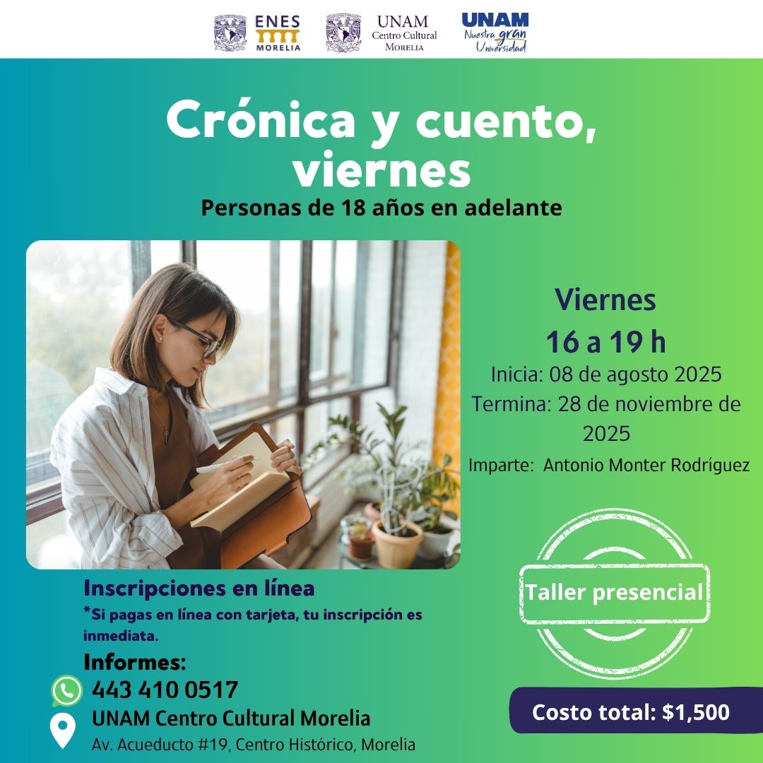 CRÓNICA Y CUENTO, VIERNES