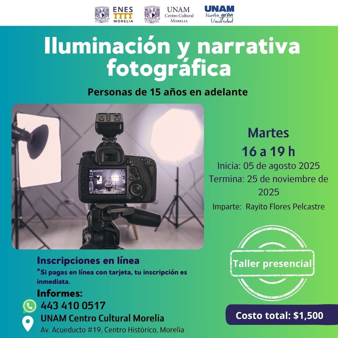 ILUMINACIÓN Y NARRATIVA FOTOGRÁFICA
