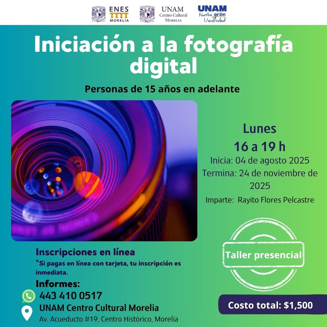 INICIACIÓN A LA FOTOGRAFÍA DIGITAL
