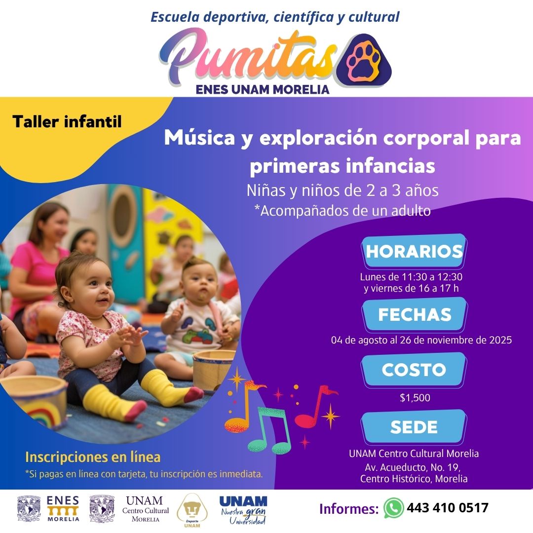 MÚSICA Y EXPLORACIÓN CORPORAL PARA PRIMERAS INFANCIAS. 2 A 3 AÑOS