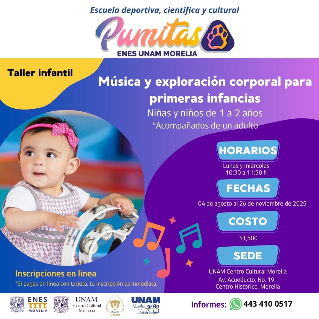 MÚSICA Y EXPLORACIÓN CORPORAL PARA PRIMERAS INFANCIAS. 1 A 2 AÑOS