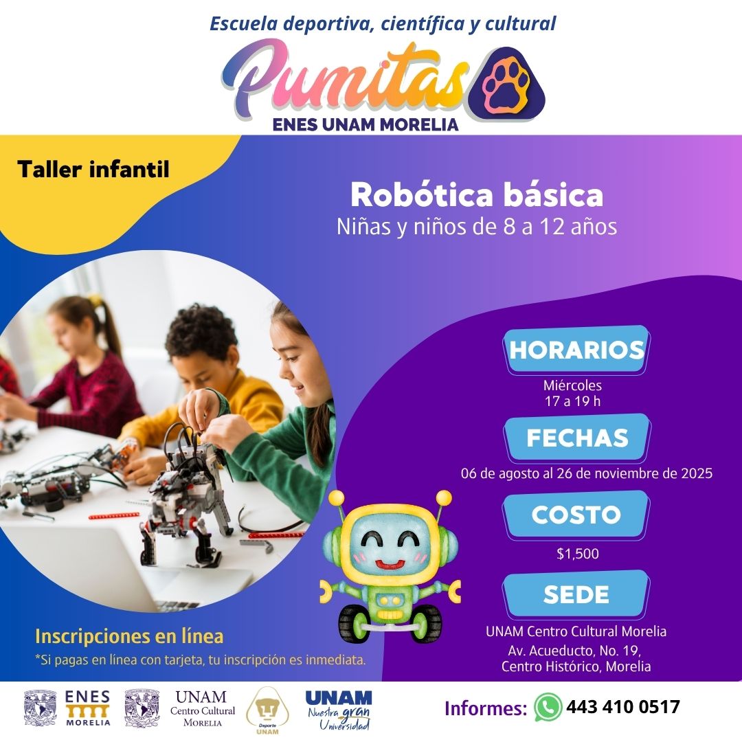 ROBÓTICA BÁSICA PARA NIÑAS Y NIÑOS