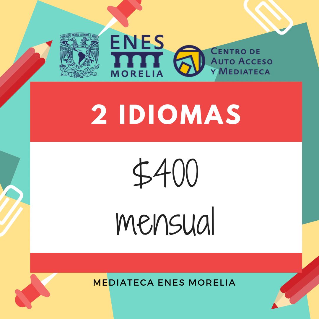 UN MES DOS IDIOMAS