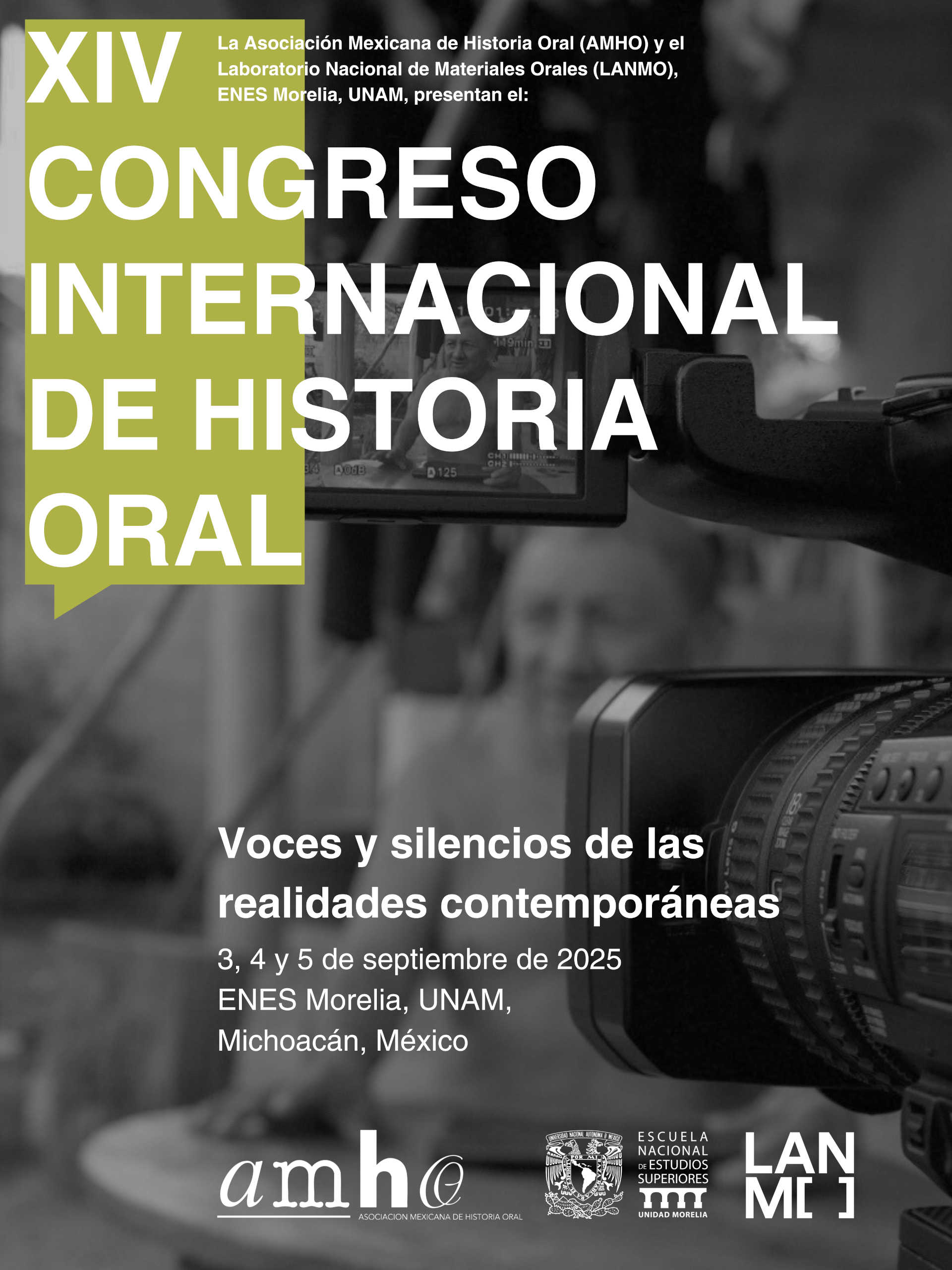XIV CONGRESO INTERNACIONAL DE HISTORIA ORAL